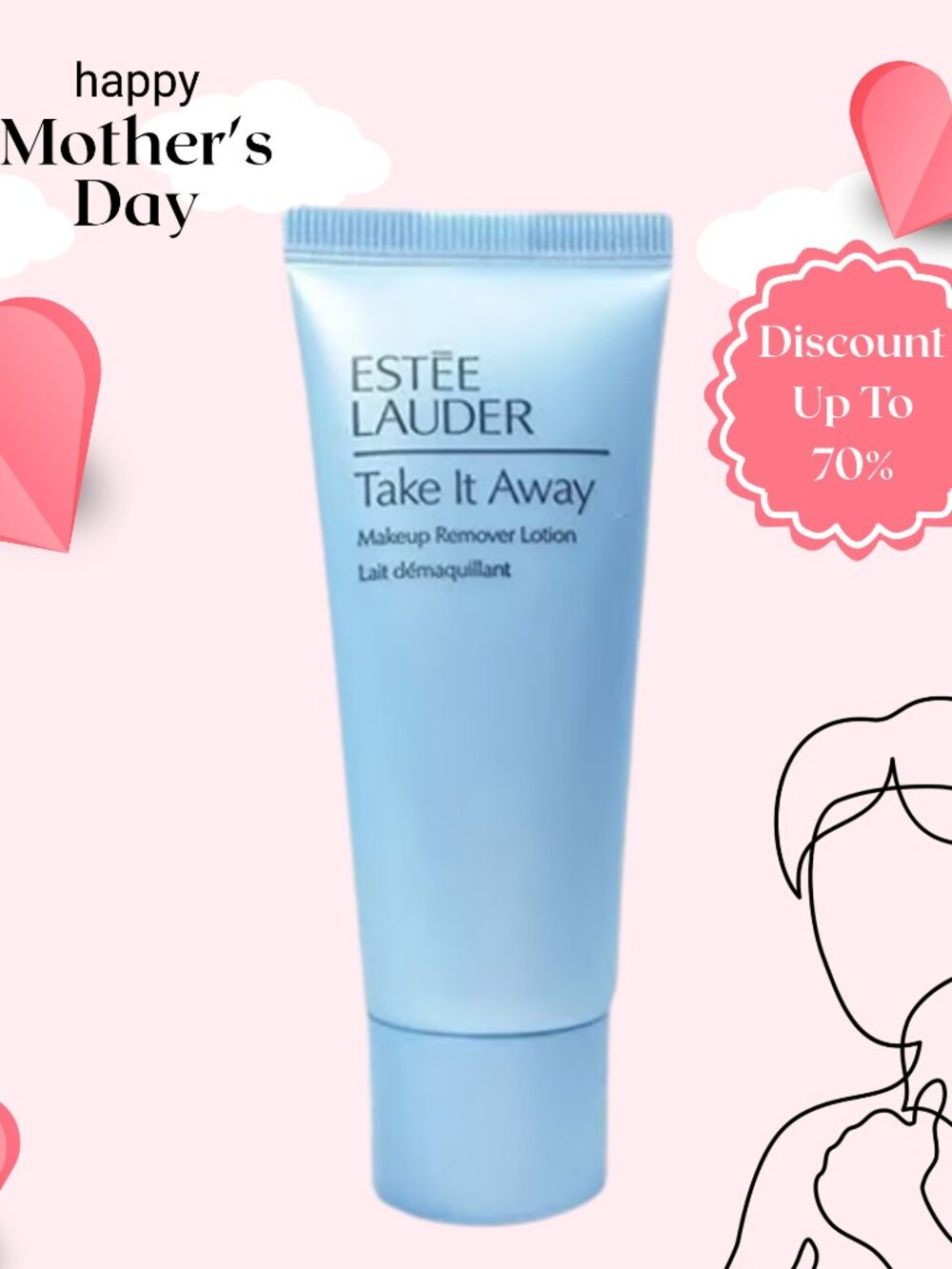 Estee Lauder Take It Away Makeup Remover Lotion, 1 oz